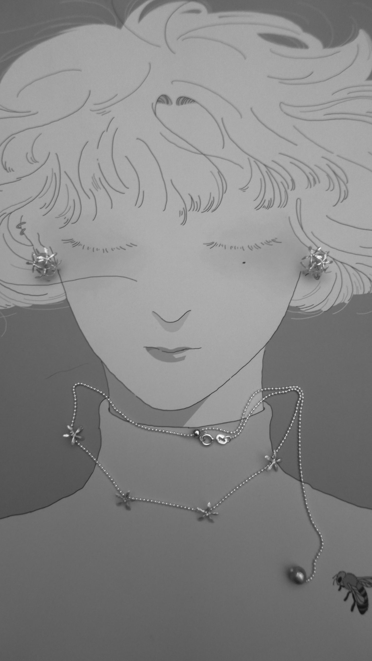 サビ 錆 𓇚 Abelia Choker Necklace