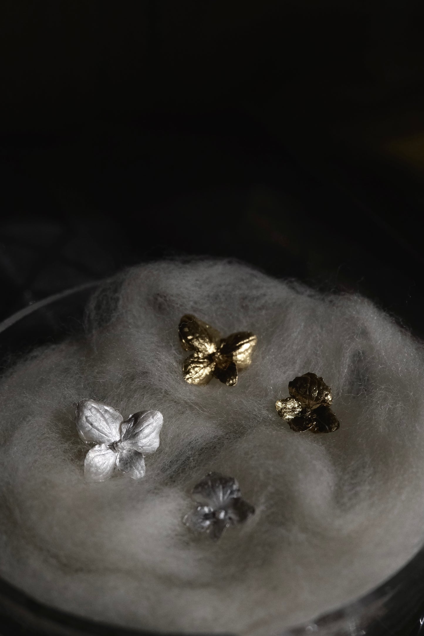 サビ 錆 𓇚 Hydrangea Earrings H02