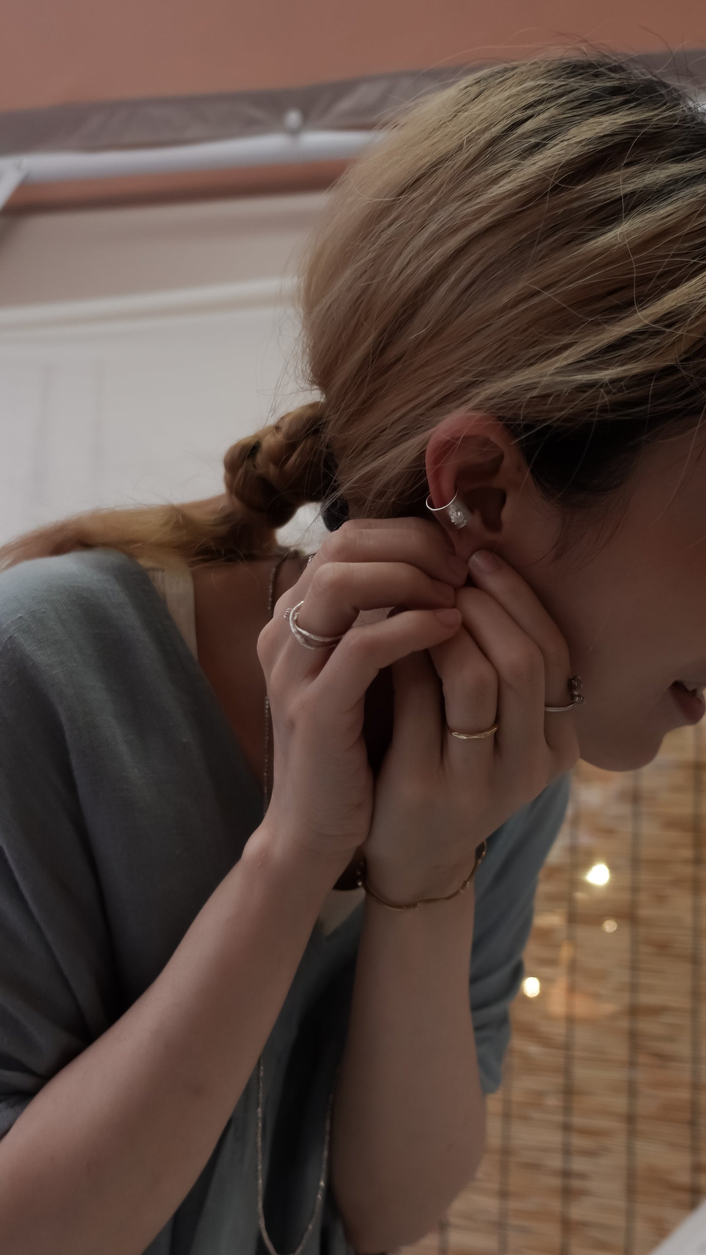 サビ 錆 𓇚 Inkberry Ear Cuff