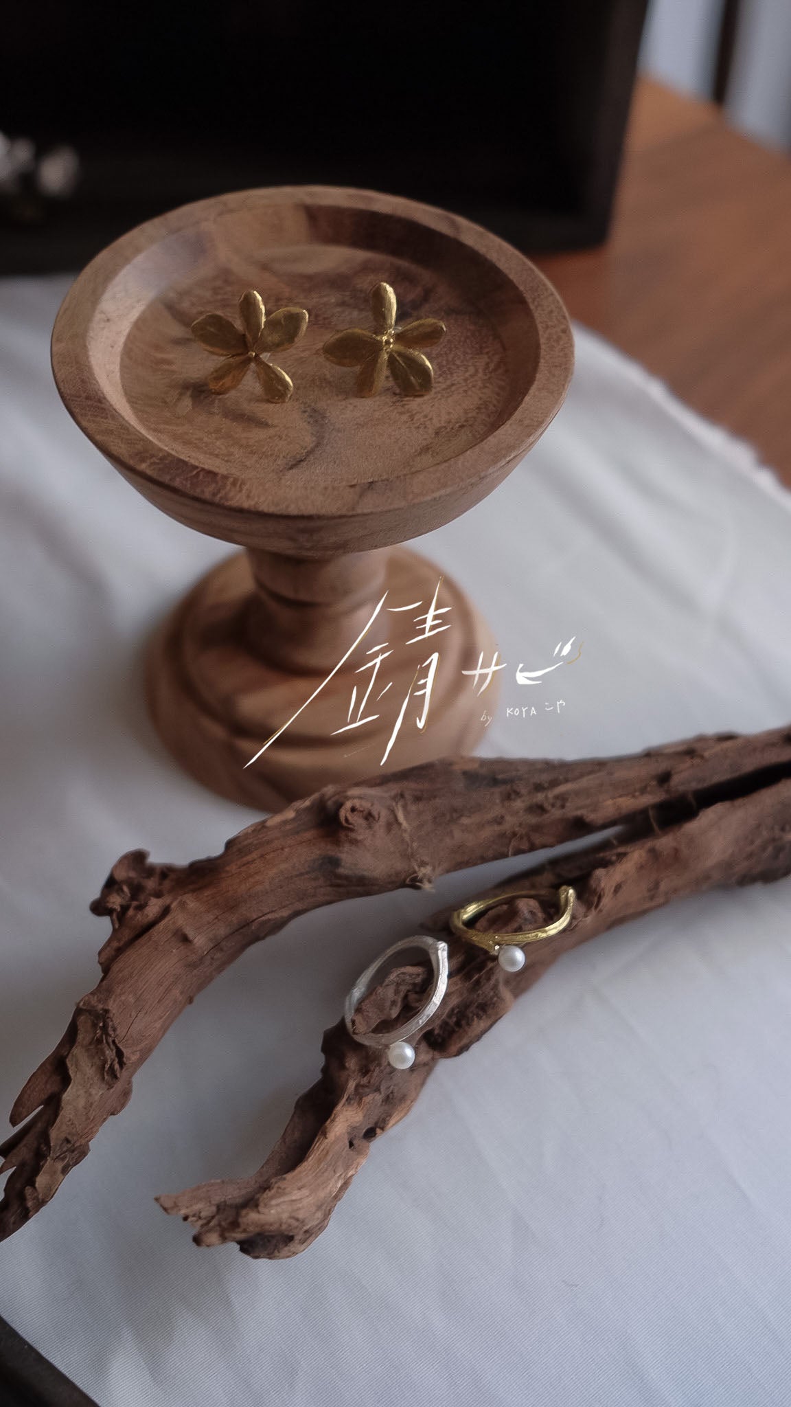 サビ 錆 𓇚 Hydrangea Earrings H01
