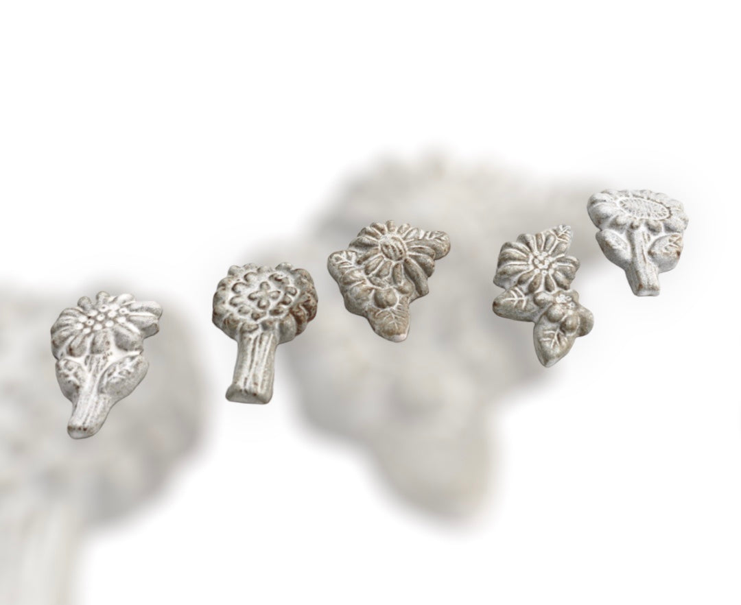 Pottery Flowers Chopsticks Holders 花樣陶器筷子座