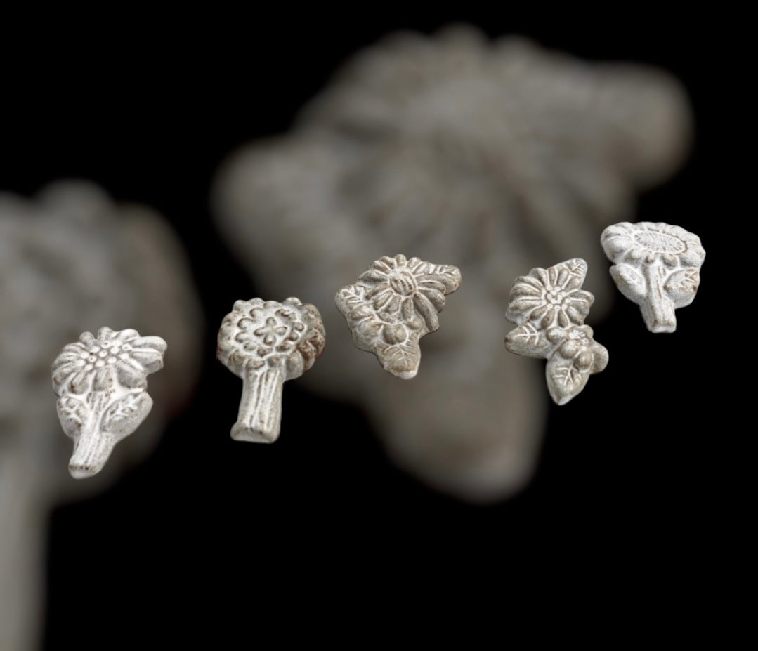 Pottery Flowers Chopsticks Holders 花樣陶器筷子座