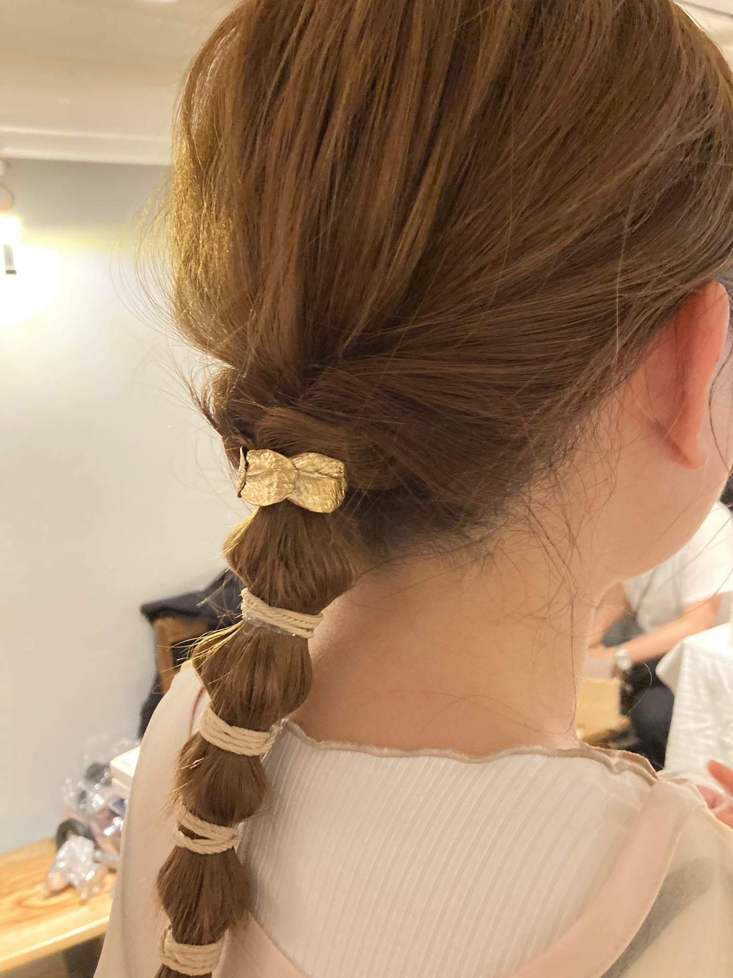 サビ 錆 𓇚 Mimosa Leaves Hair Cuff