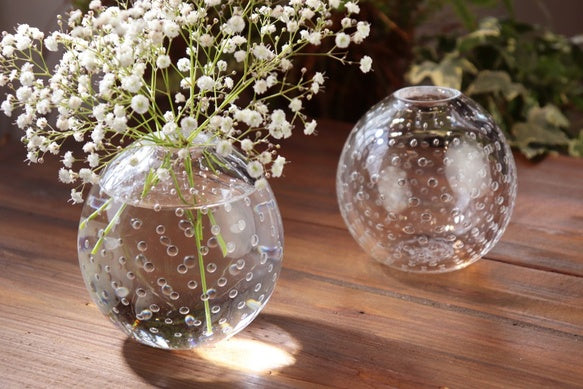 Bubble Glass Vase 泡泡花器
