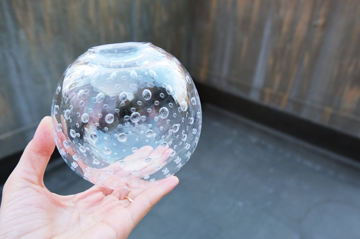 Bubble Glass Vase 泡泡花器