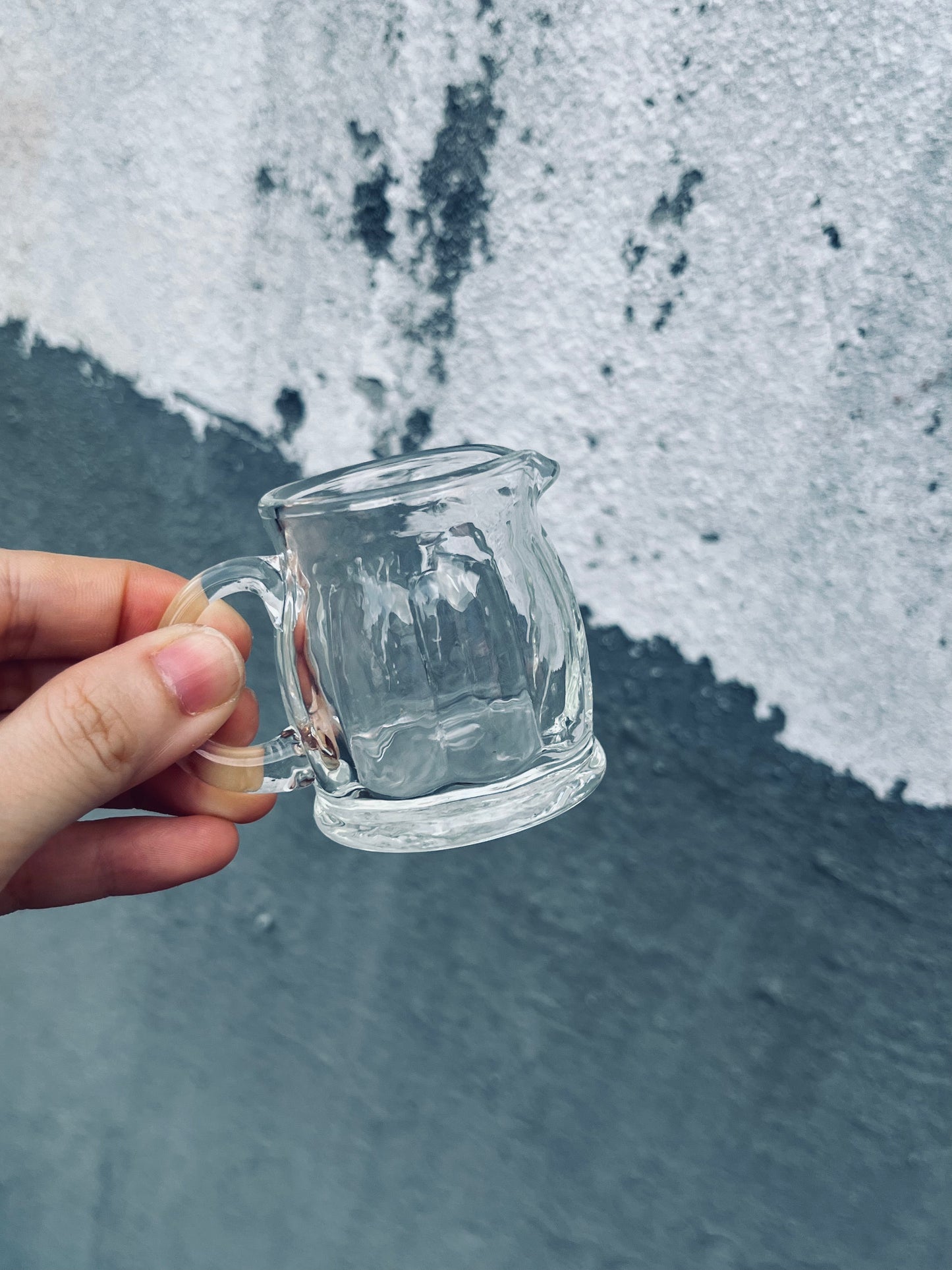 Mini Recycle Glass Pitcher 迷你再生玻璃壺