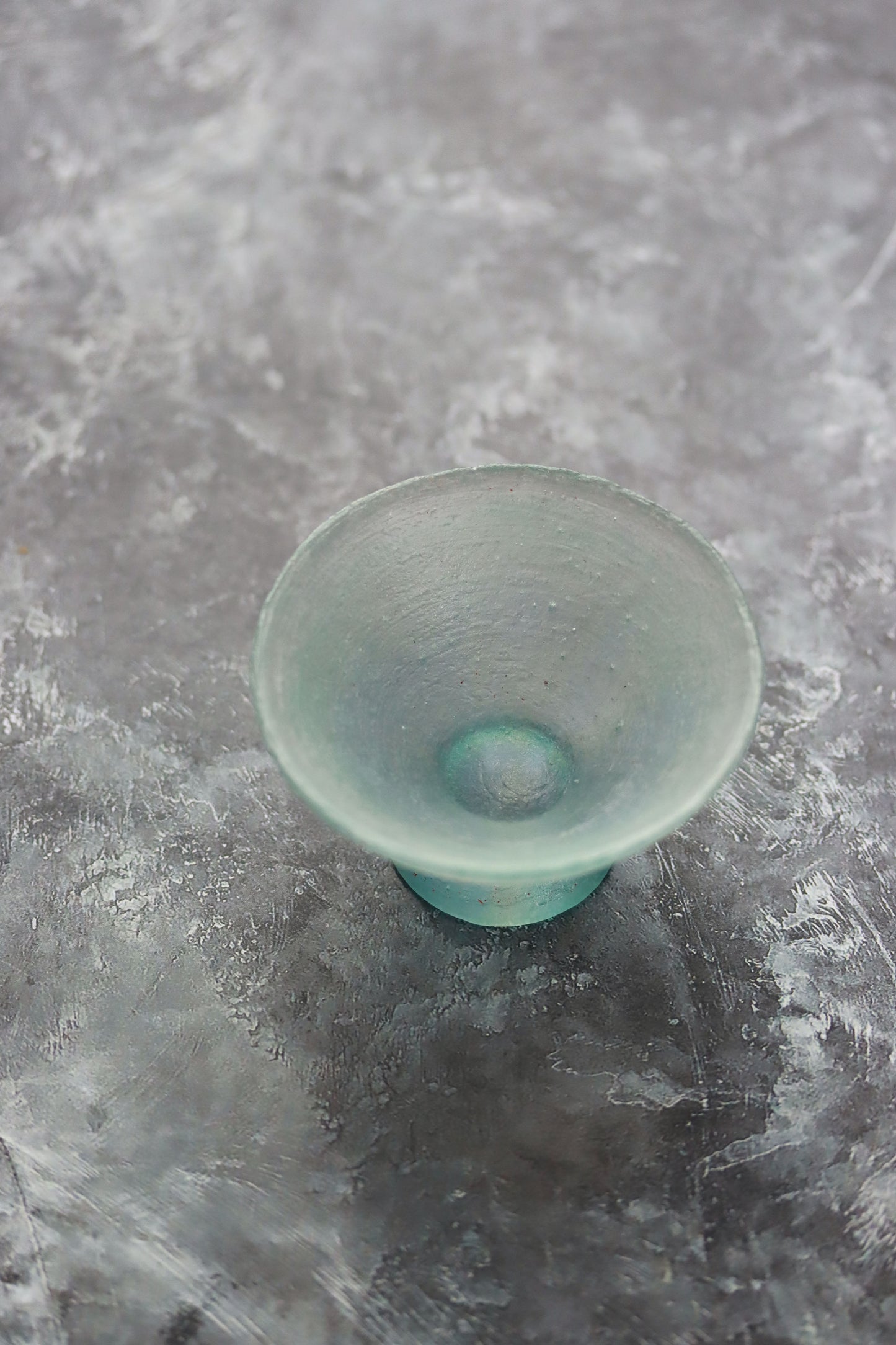 Kilnformed Glass Sake Cup