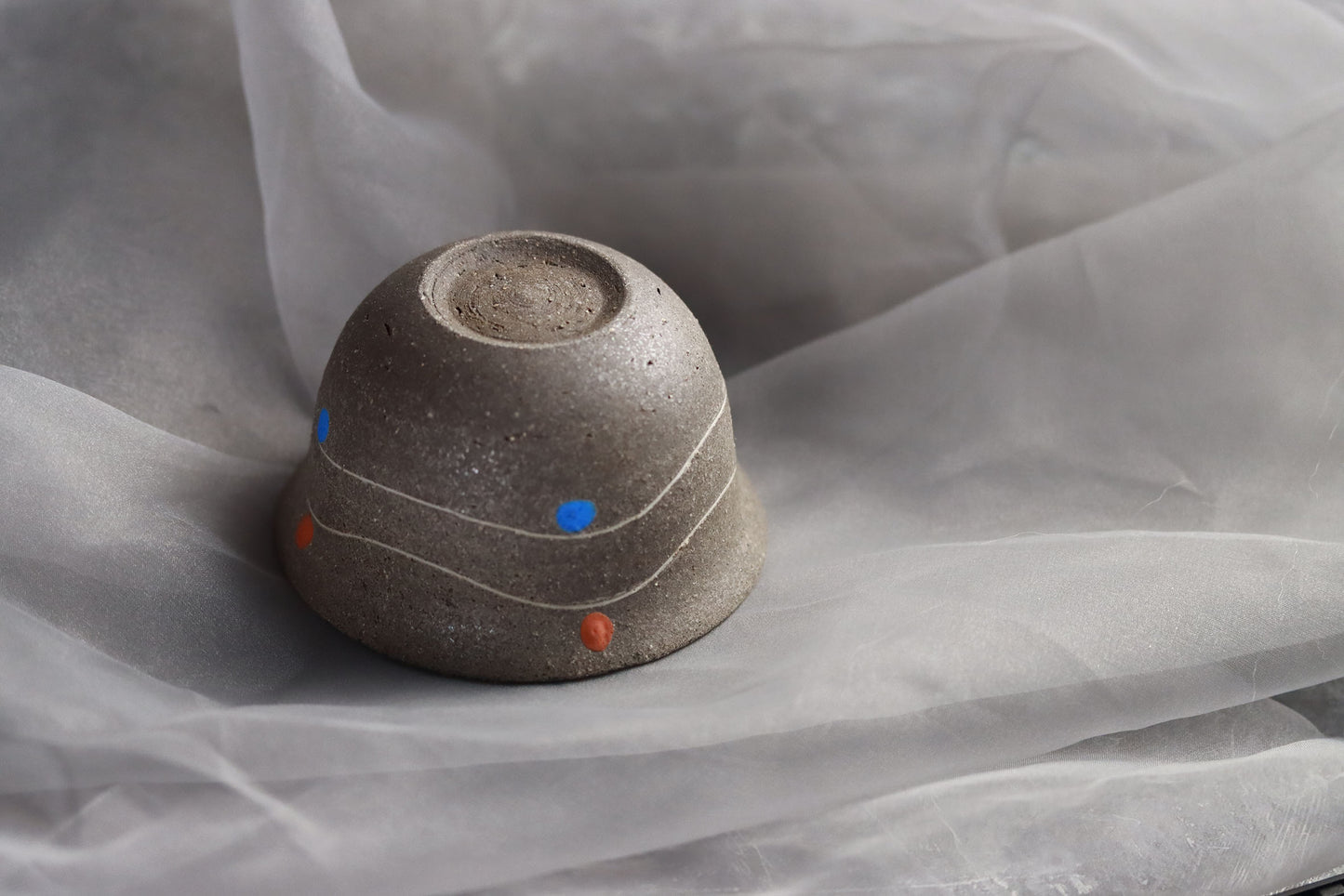 Wave Pottery Vessel