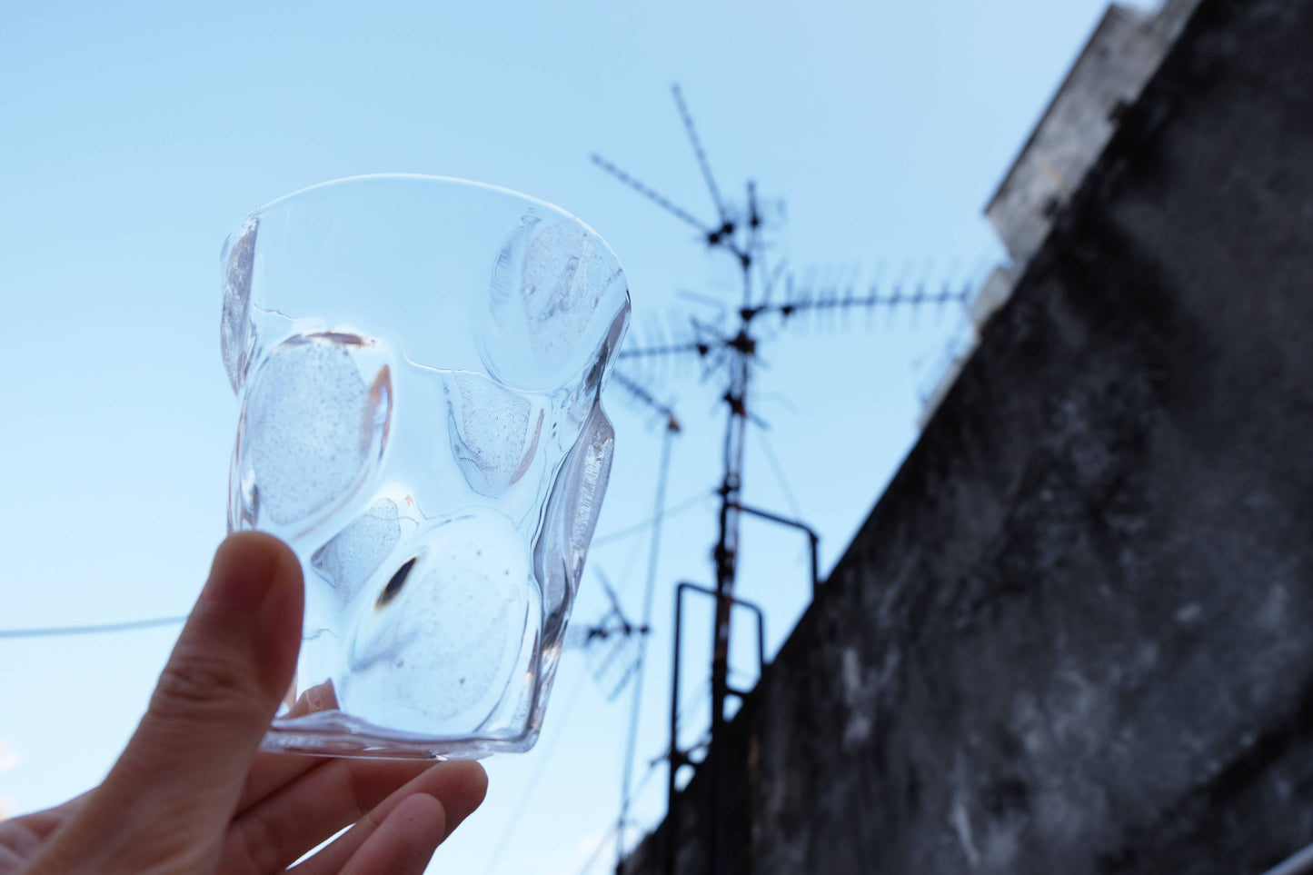 Melting Ice Cube Cup 透冰玻璃杯