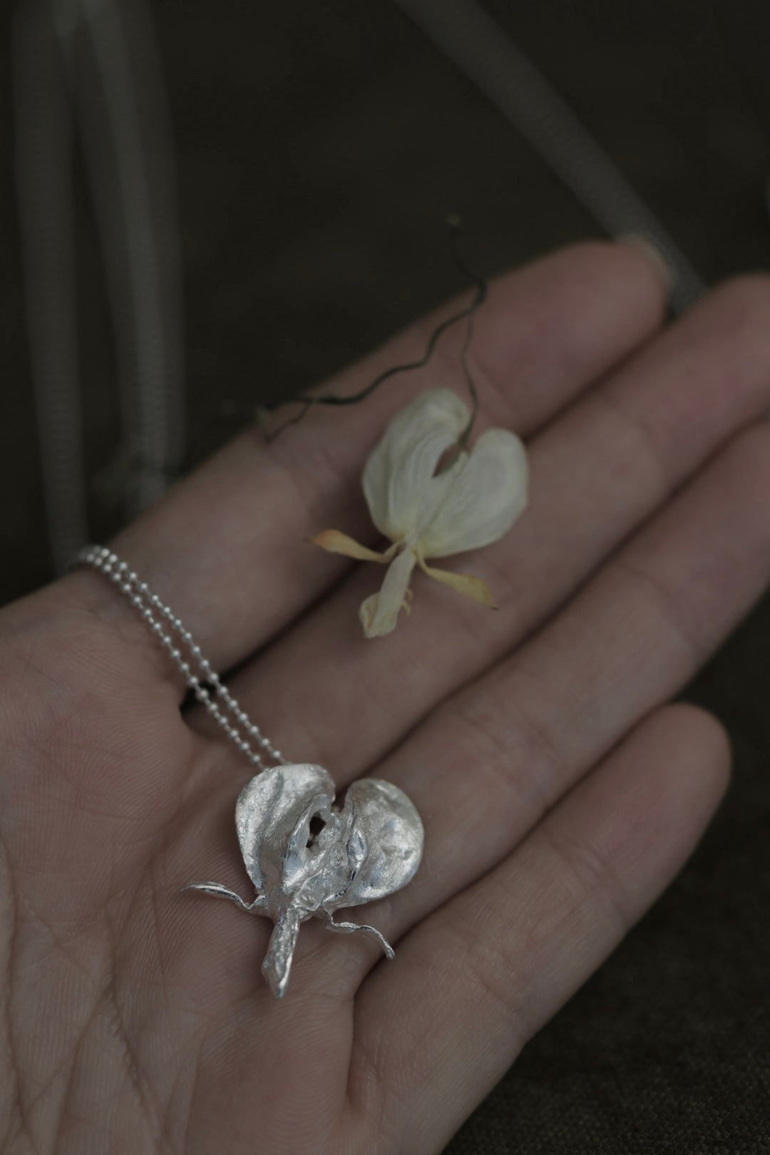 サビ 錆 𓇚 Bleeding Heart Necklace