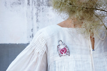 Retro Resin Brooch