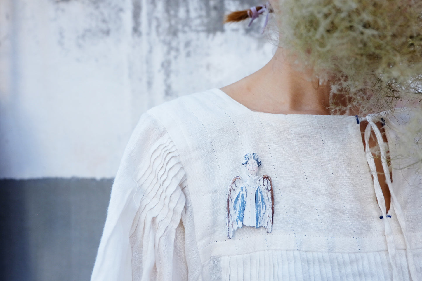 Retro Resin Brooch