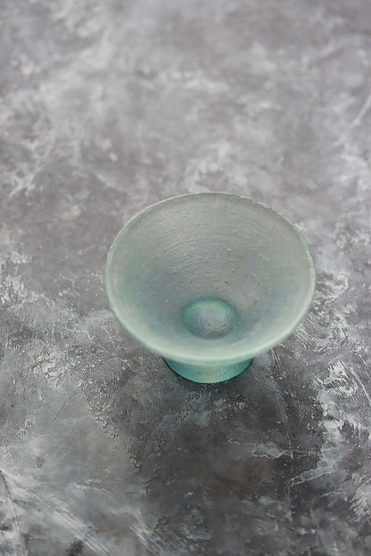 Kilnformed Glass Sake Cup
