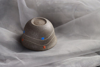 Wave Pottery Vessel