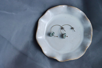 Ceramic Chips Earrings