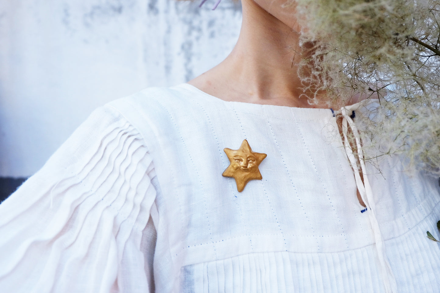 Pottery Brooch